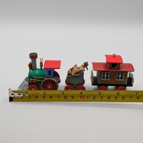 Hallmark Keepsake The Ornament Express 1989, Set of Three Handcrafted Ornaments - Picture 14 of 15